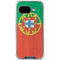 Portugal Flag Distressed Google Pixel 9a Clear Case